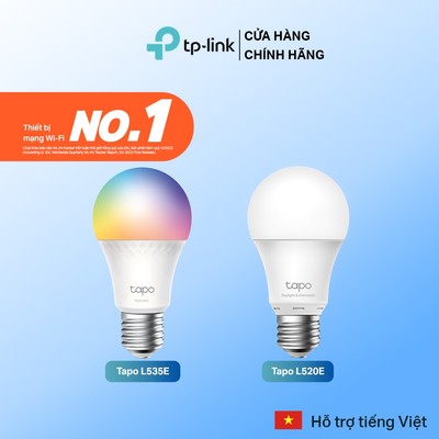 [Có App] Bóng Đèn Thông Minh TP-Link Tapo L520E / L535E Kết Nối WiFi Điều Chỉnh Từ Xa - Hàng Chính Hãng