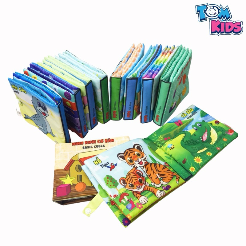 Đồ Chơi Sách Vải Cho Bé