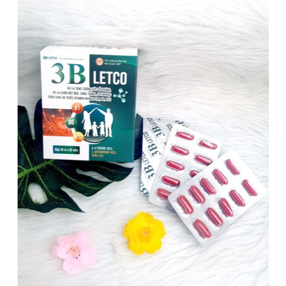 Thực phẩm bảo vệ sức khỏe 3B LETCO