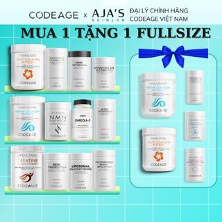   MUA 2+1  CODEAGE Collagen Glutathione Vitamin C NMN Codeage Hỗ trợ Tái Tạo Da Hỗ trợ dưỡng sáng da trẻ hóa 