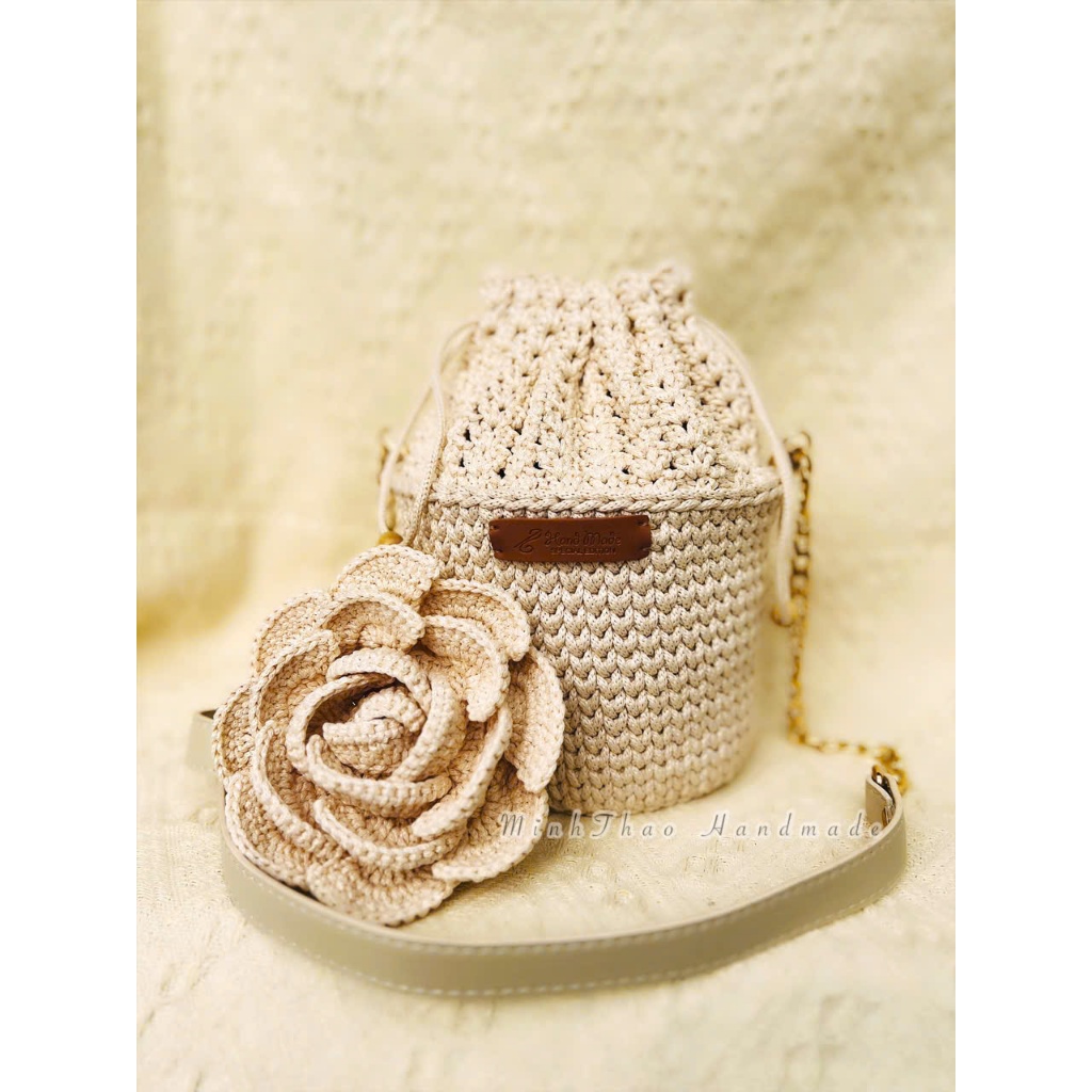 Túi móc len handmade thành phẩm (hàng có sẵn hoặc đặt hàng theo yêu cầu)