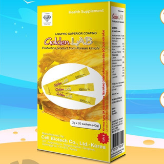 Men vi sinh hàn quốc Golden lab( mẫu mới )