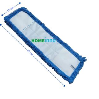 Miếng lau nhà thay thế HOMEINNO, bông lau nhà thay thế 45cm - 60cm -  90cm - 120cm