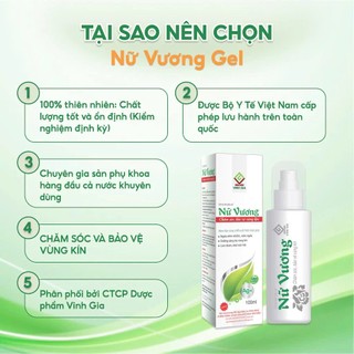 ✅Dung dịch vệ sinh nữ vương gel