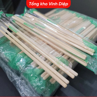 Đũa tre dùng 1 lần (đũa ăn liền) - Bịch 40-50-100 đôi