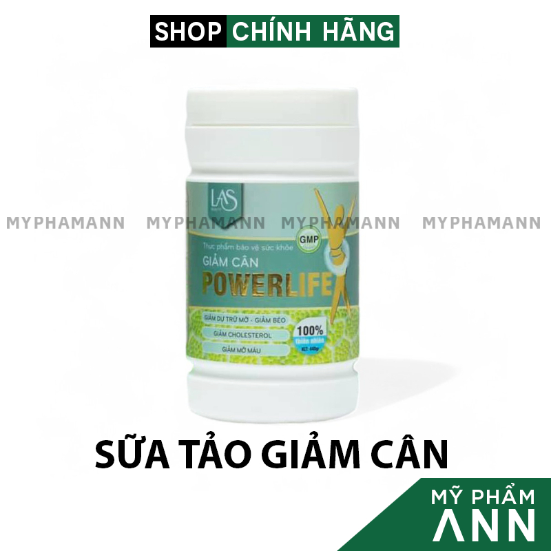 Sữa Tảo Giảm Cân Powerlife Las Beauty Chính Hãng 260gr