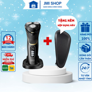 Máy cạo râu chính hãng PHILIPS S4303, cạo sạch sát chân râu, cạo râu quai nón (tặng kèm hộp đựng máy cao cấp) - JMI SHOP