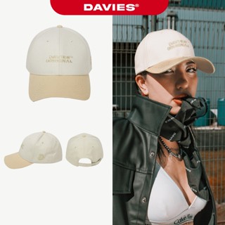 Mũ lưỡi trai nam nữ DAVIES thêu đẹp màu Be Two Color Baseball Cap local brand Davies| D-HAT07