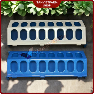 Máng tập ăn cho gà con, chim con dạng chống bới| Nhựa bền | màu sắc tươi sáng