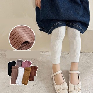 Quần legging dài cho bé chất len tăm co giãn gân tăm