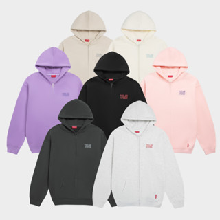 Áo Hoodie Zip Teelab Basic Logo Vải Nỉ bông Mềm Mịn Dày Dặn Oversize Unisex Local Brand HD094