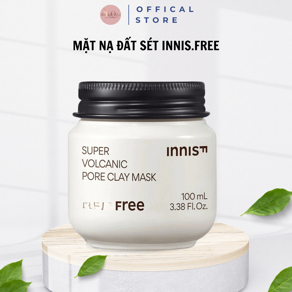 Mặt nạ đất sét Innis.free giúp se khít lỗ chân lông làm sạch mụn đầu đen