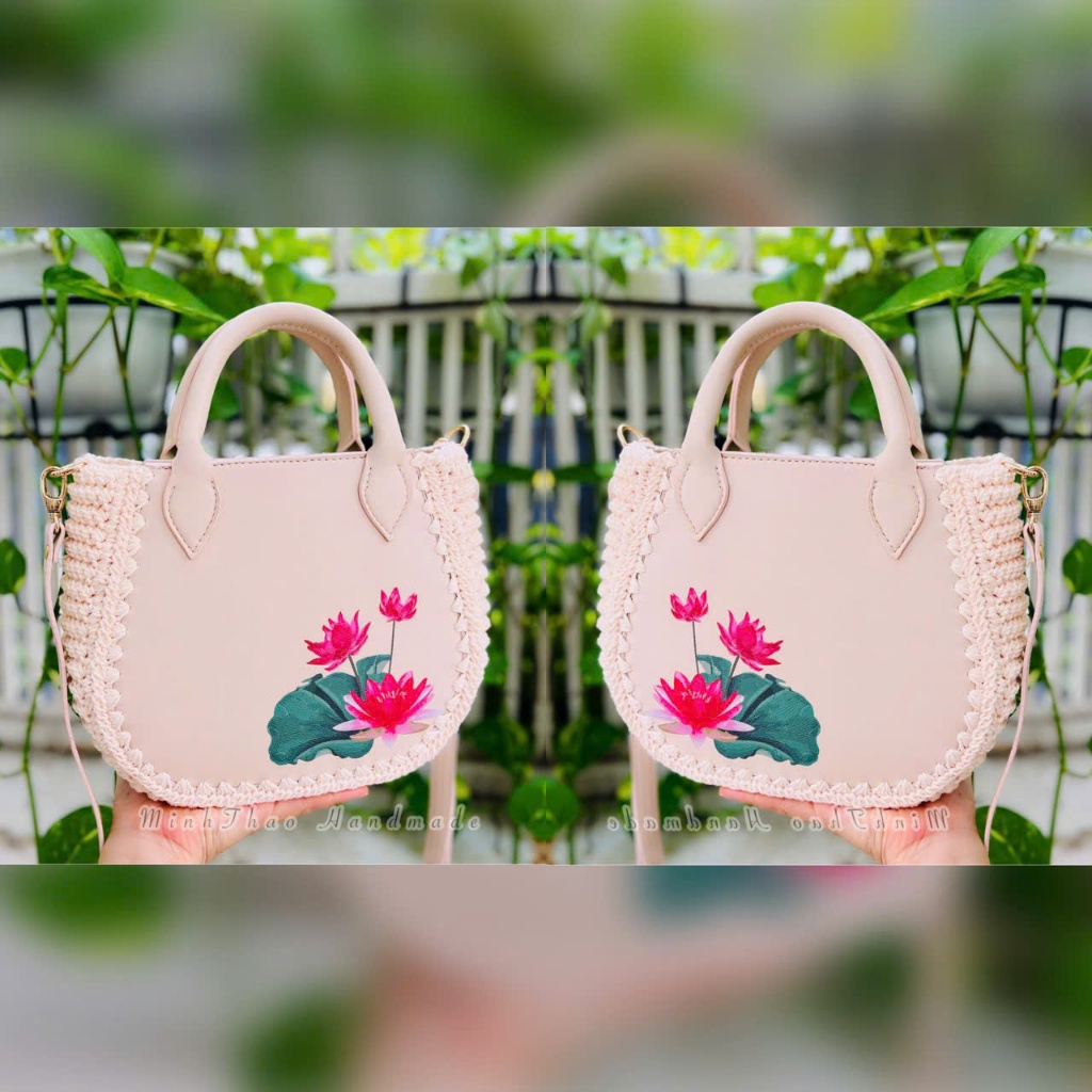 Túi móc len handmade thành phẩm (hàng có sẵn hoặc đặt hàng theo yêu cầu)