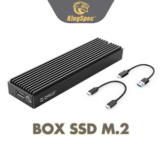  Hộp đựng Box Orico cho ổ cứng M2 NVMe   M2 SATA | M2PV-C3  M2PF-C3 - Hàng Chính Hãng 