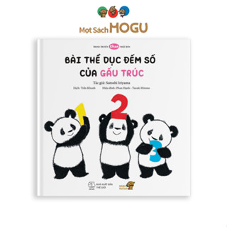 Truyện Ehon bé 1-2-3 tuổi - Bài thể dục đếm số của gấu trúc