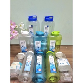 Bình Đựng Nước Lock & Lock Water Bottle 2.6lit, 2.1lit, 1.5lit, Nhiều Màu, Vân Caro/Đá Sang Trọng---