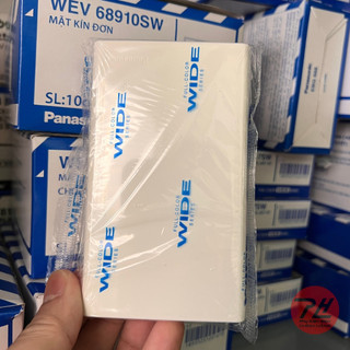 Mặt Bịt Ổ Điện Panasonic WEV68910SW – Mặt Che Kín Chính Hãng Dòng Wide, Nhựa Chống Cháy, Lắp Âm Tường