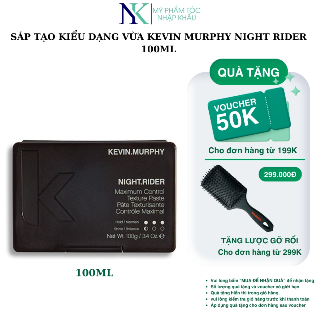 Sáp Tạo Kiểu Dạng Vừa Kevin Murphy Night Rider 100ml