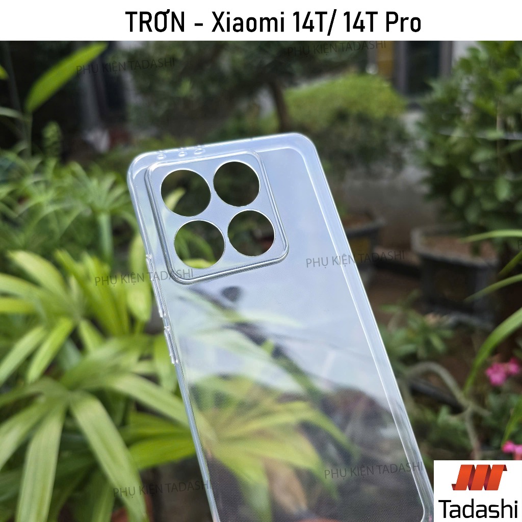 Ốp Lưng Dẻo Trong Suốt Xiaomi 14T/ 14T Pro, Xiaomi 13T/ 13T Pro, Xiaomi 12T/ 12T Pro Chống Sốc Có Gờ Bảo Vệ Camera
