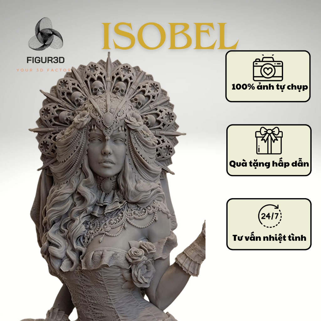 IN 3D - Mô hình nhân vật Isobel