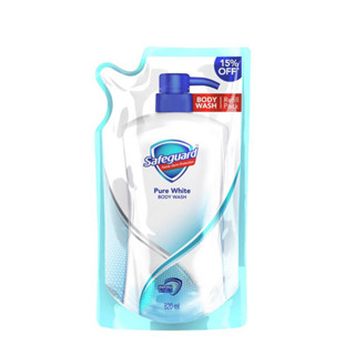  SỮA TẮM SAFEGUARD PURE WHITE TRẮNG TINH KHIẾT 620ML 