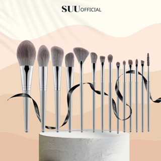 Bộ Cọ Trang Điểm 14 Cây Makeup Cá Nhân Đầu Lông Mềm Mại SUUOFFICIAL