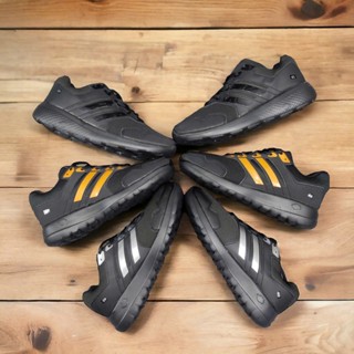 Giày thể thao sneaker nam nữ đen đế đen đủ size 35 đến 44 mang cặp mang nhóm