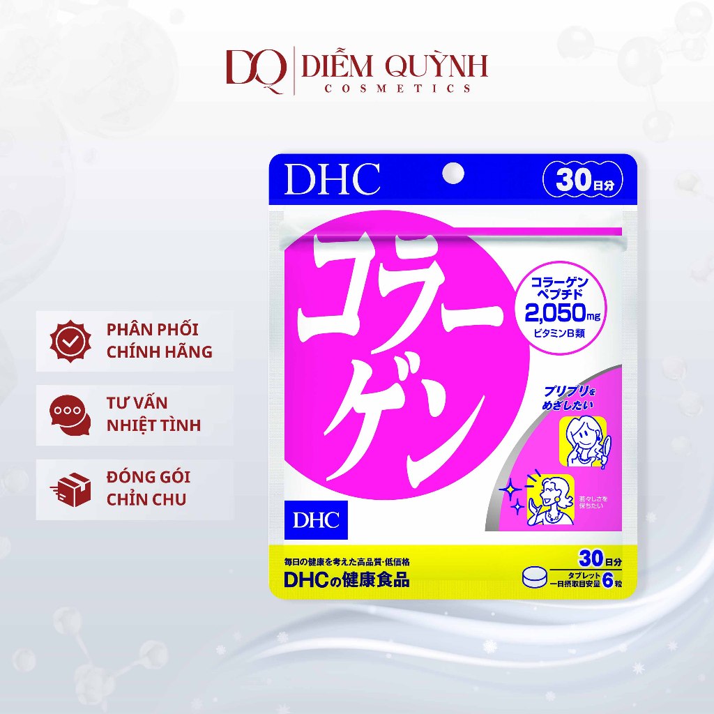 Viên uống DHC collagen Nhật Bản