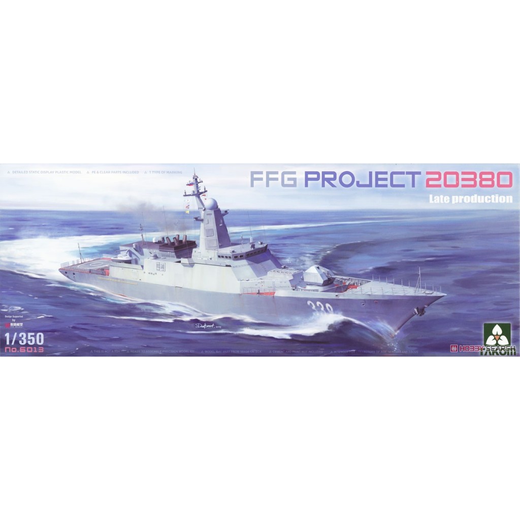 HẢI QUÂN - TAKOM - 6013 - MÔ HÌNH 1/350 MÔ HÌNH TÀU HỘ VỆ FFG PROJECT 20380 (LATE PRODUCTION)