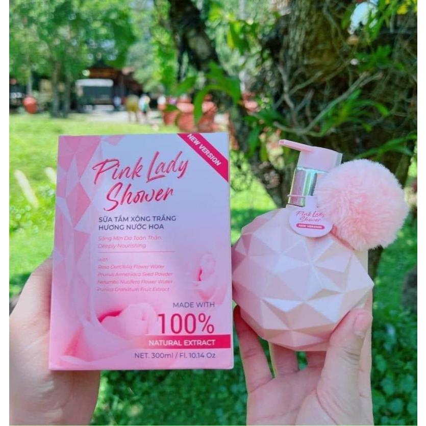 Sữa Tắm Xông Trắng Pink Lady Shower Q Lady chính hãng - 8938521373674