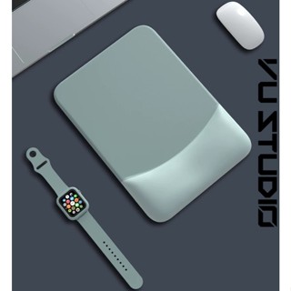 Pad di chuột kiêm đệm đỡ cổ tay silicone mềm, bàn lót chuột máy tính, mouse pad nhiều màu Vu Studio SF27