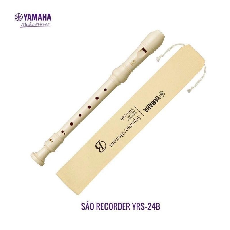 Sáo Recorder Yamaha chính hãng, sử dụng cho học sinh cấp 1, cấp 2