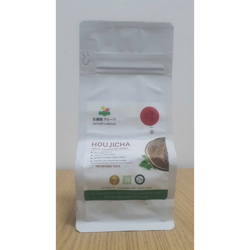 Bột trà Houjicha Special Satoen 250g, Satoen Special Houjicha Tea Powder 250g