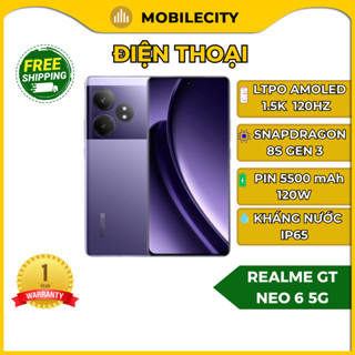 Điện thoại Realme GT Neo 6 5G - Snapdragon 8s Gen 3 (BHV 12 tháng) Giá rẻ - MobileCity