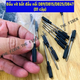 Đầu vít bắt đầu nối DB9/DB15/DB25/DB47 (01 cặp)