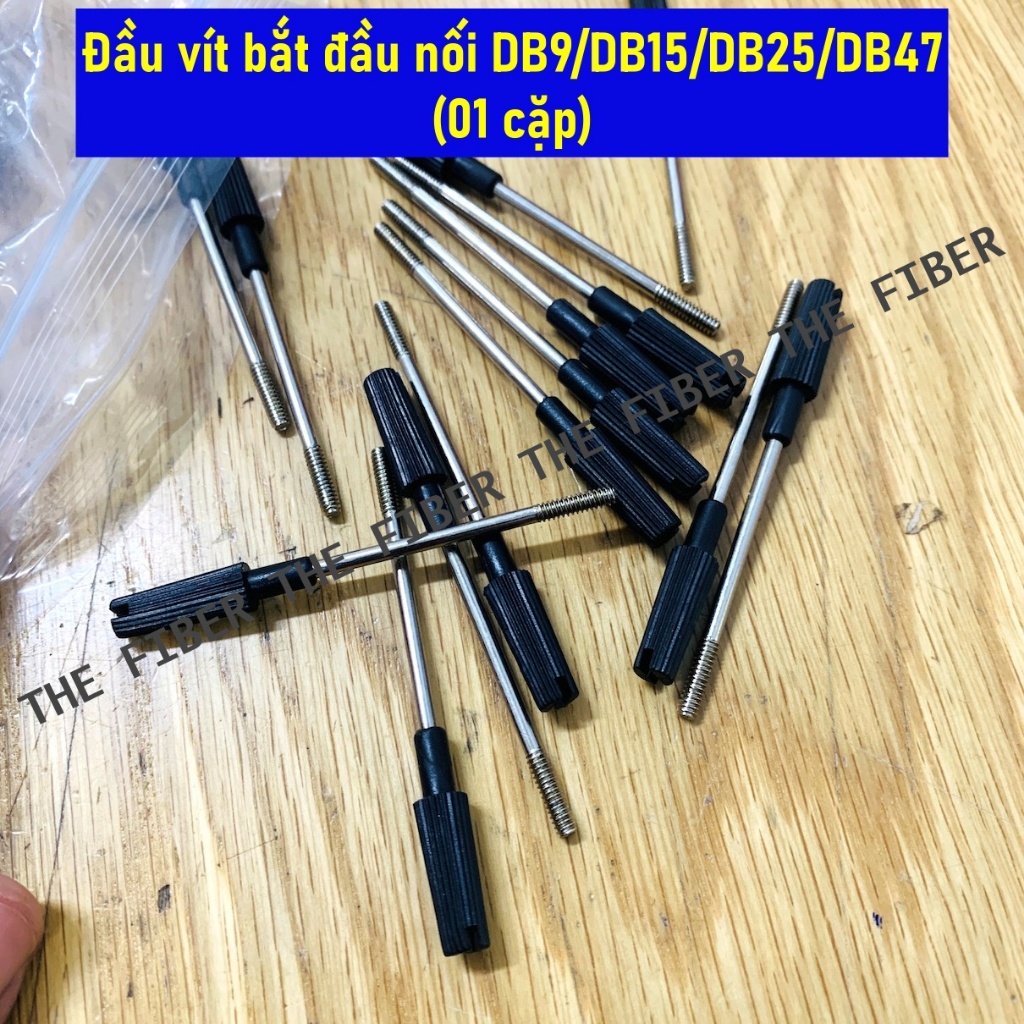 Đầu vít bắt đầu nối DB9/DB15/DB25/DB47 (01 cặp)