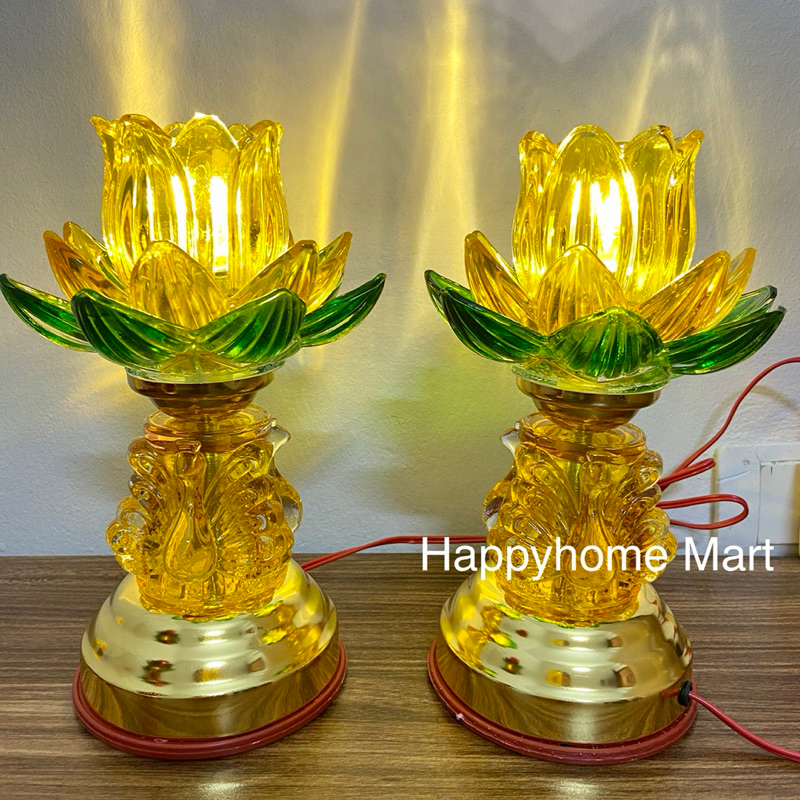 ĐÈN THỜ HOA SEN 3 TẦNG