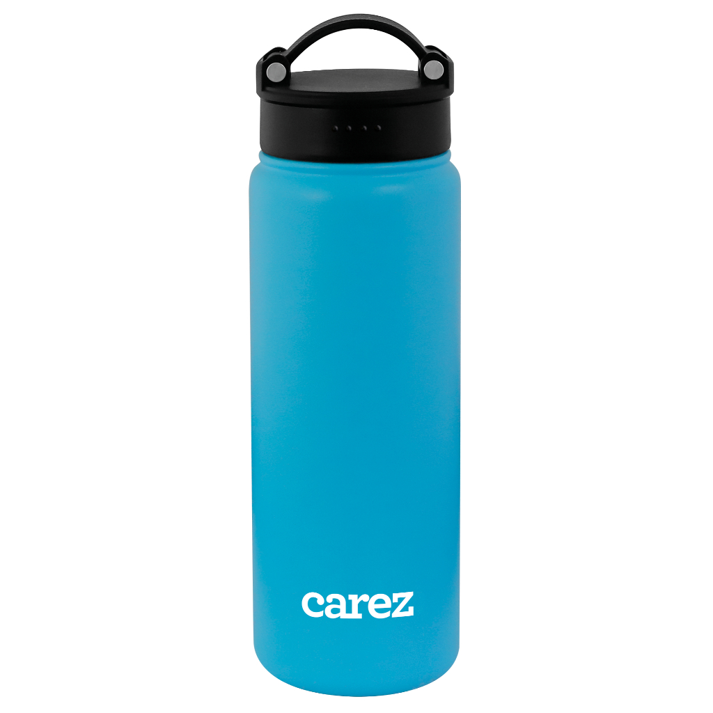 Bình giữ nhiệt Carez IBC428SB530N – Màu Xanh 530ml - nắp vặn - giữ nhiệt 8h