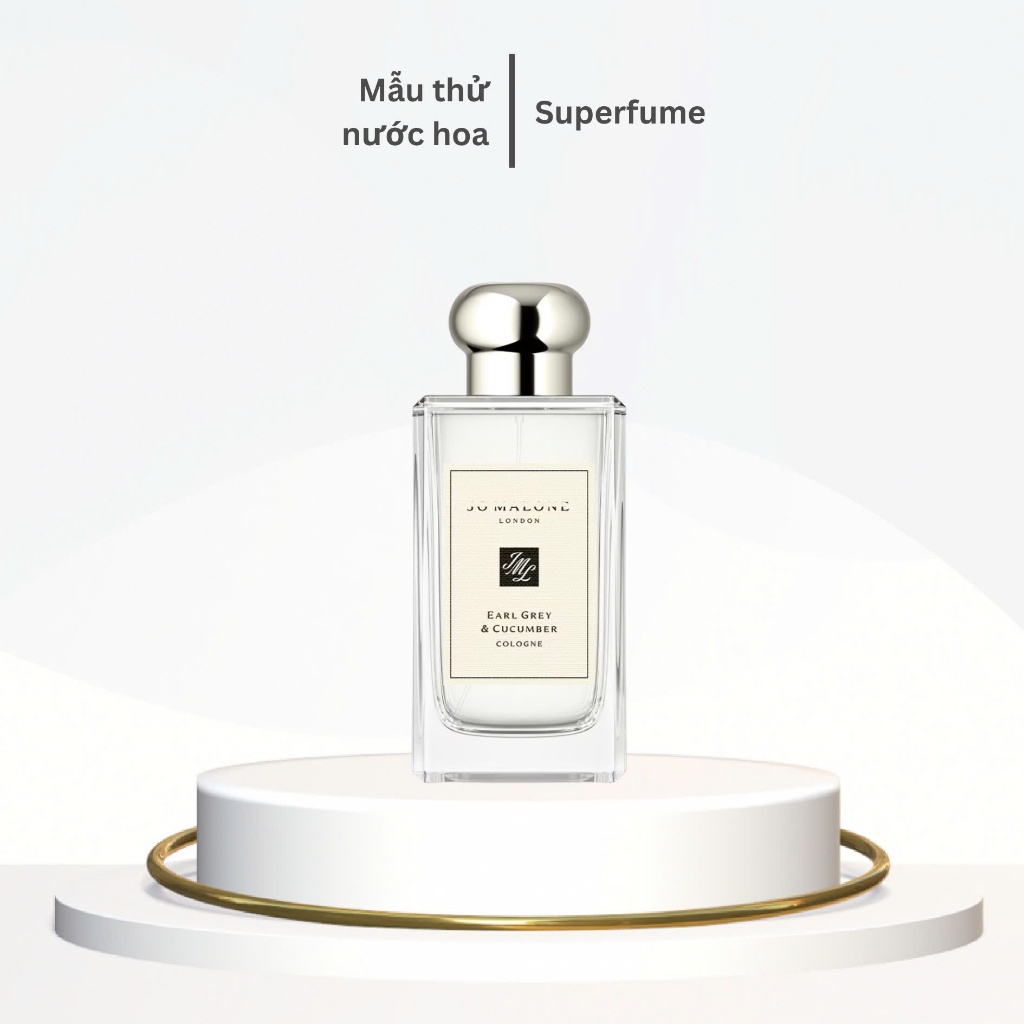 [ Mẫu thử ] Nước hoa unisex Earl Grey & Cucumber Cologne