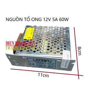 Nguồn tổ ong 12v 5A 60W BẢO HÀNH 12 THÁNG