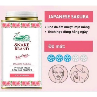 Phấn lạnh Snake Brand Thái Lan hũ 140gr
