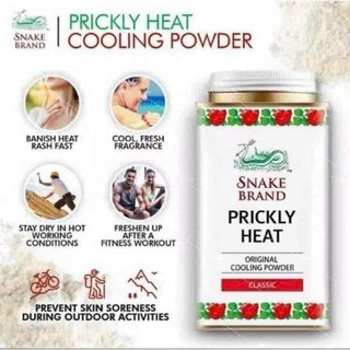 Phấn lạnh Snake Brand Thái Lan hũ 140gr