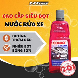 Nước rửa xe SONAX Xtreme Rich Foam đậm đặc siêu bọt, siêu thơm dung tích 1L HTCare