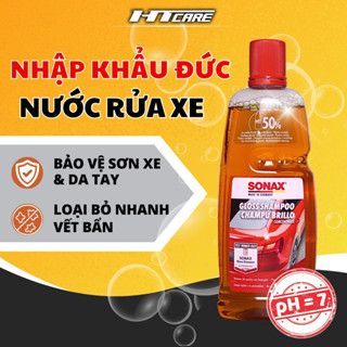 [Mã SKAMLSC4736 giảm 10% đơn 100K] Nước rửa xe SONAX chính hãng đậm đặc siêu bọt dung tích 1L HTMotocare