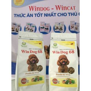 Thức ăn hạt cho chó Poodle và các dòng chó nhỏ - Windog 68 gói 800Gr