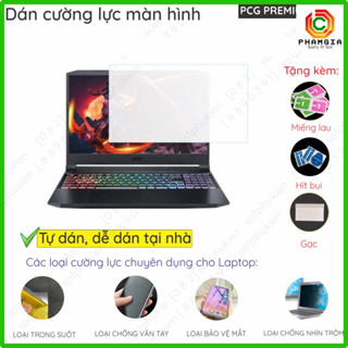 Dán màn hình cường lực Acer Nitro 5 Eagle AN515 Nitro 16 Phoenix AN16 V ANV15 51 41 Nitro V16 ProPanel nano dẻo trong