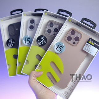 [ Đã có iP 16] Ốp Siêu Mỏng SwitchEasy Ultra Slim Case 0.35mm Nhám Chống Vân Tay Cho iPhone