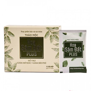 (Chính hãng) Hoa Sâm Đất Plus -Giảm Cân Cho Cơ Địa Khó Giảm