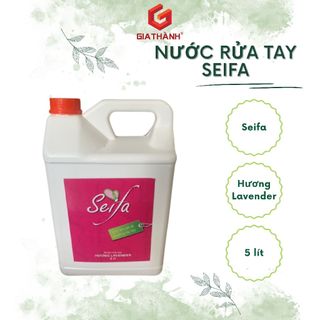  Nước rửa tay sạch khuẩn Seifa  5 lít can  