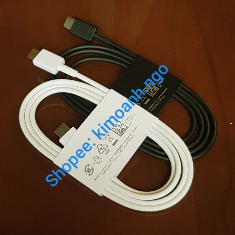Cáp Sạc Nhanh C-C 25W Samsung S24 S24+ S24Ultra S24Fe, S23 S23+ S23Ultra S23Fe, S22 S22+ S22Ultra, S